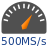 Sample frequency: 500 MS/s