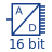 Resolution: 16 bit